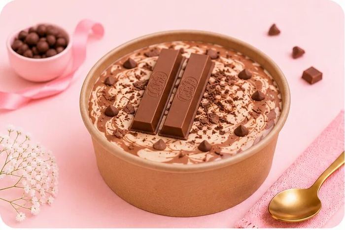 Kitkat Bowl Cake